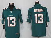 Nike Miami Dolphins 13 Marino Green Vapor Untouchable Limited Jersey,baseball caps,new era cap wholesale,wholesale hats